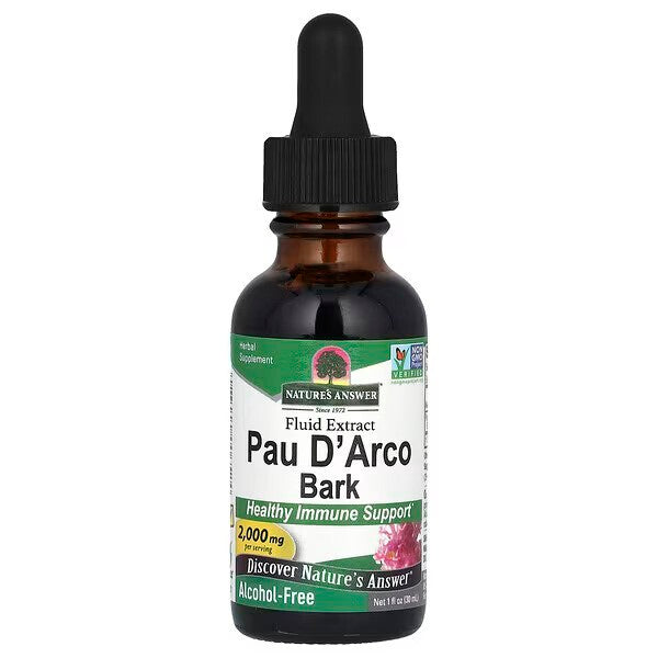 Pau D' Arco Bark, 2000mg - 30 ml. - Nature's Answer - Vaistine1.lt - WestPharmacy.eu
