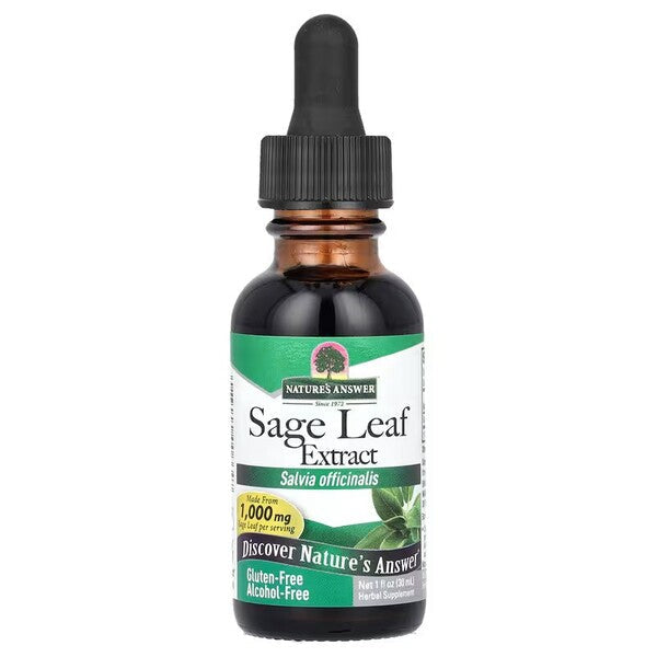 Sage Leaf Extract - 30 ml. - Nature's Answer - Vaistine1.lt - WestPharmacy.eu