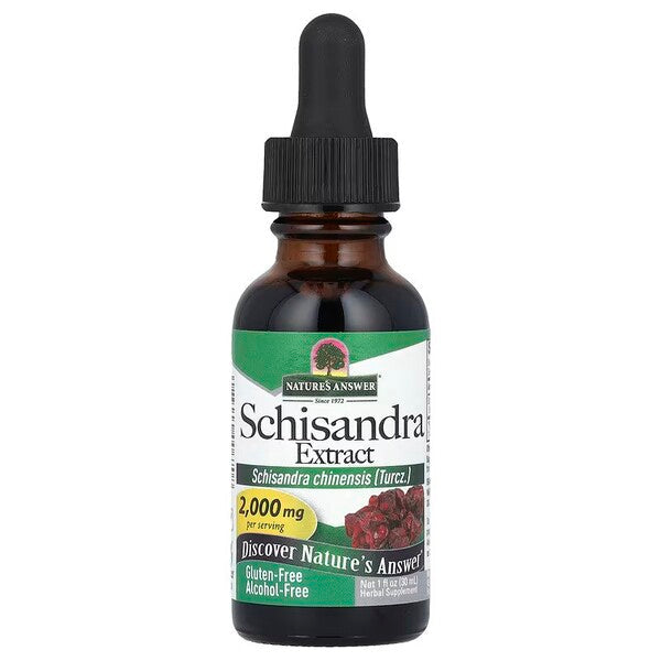 Schisandra Extract, 2000mg - 30 ml. - Nature's Answer - Vaistine1.lt - WestPharmacy.eu
