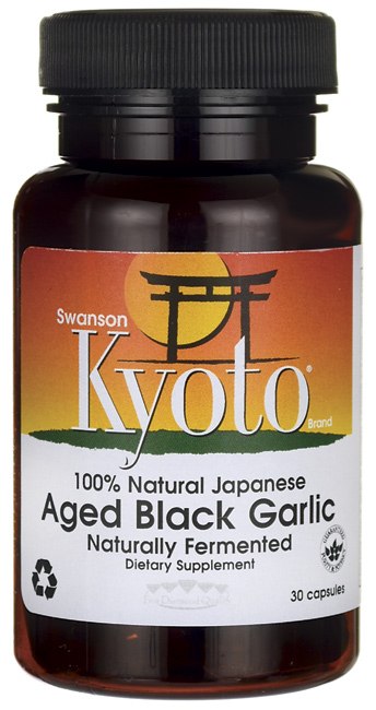 AGED BLACK GARLIC 30 CAPS - Swanson | West Pharmacy