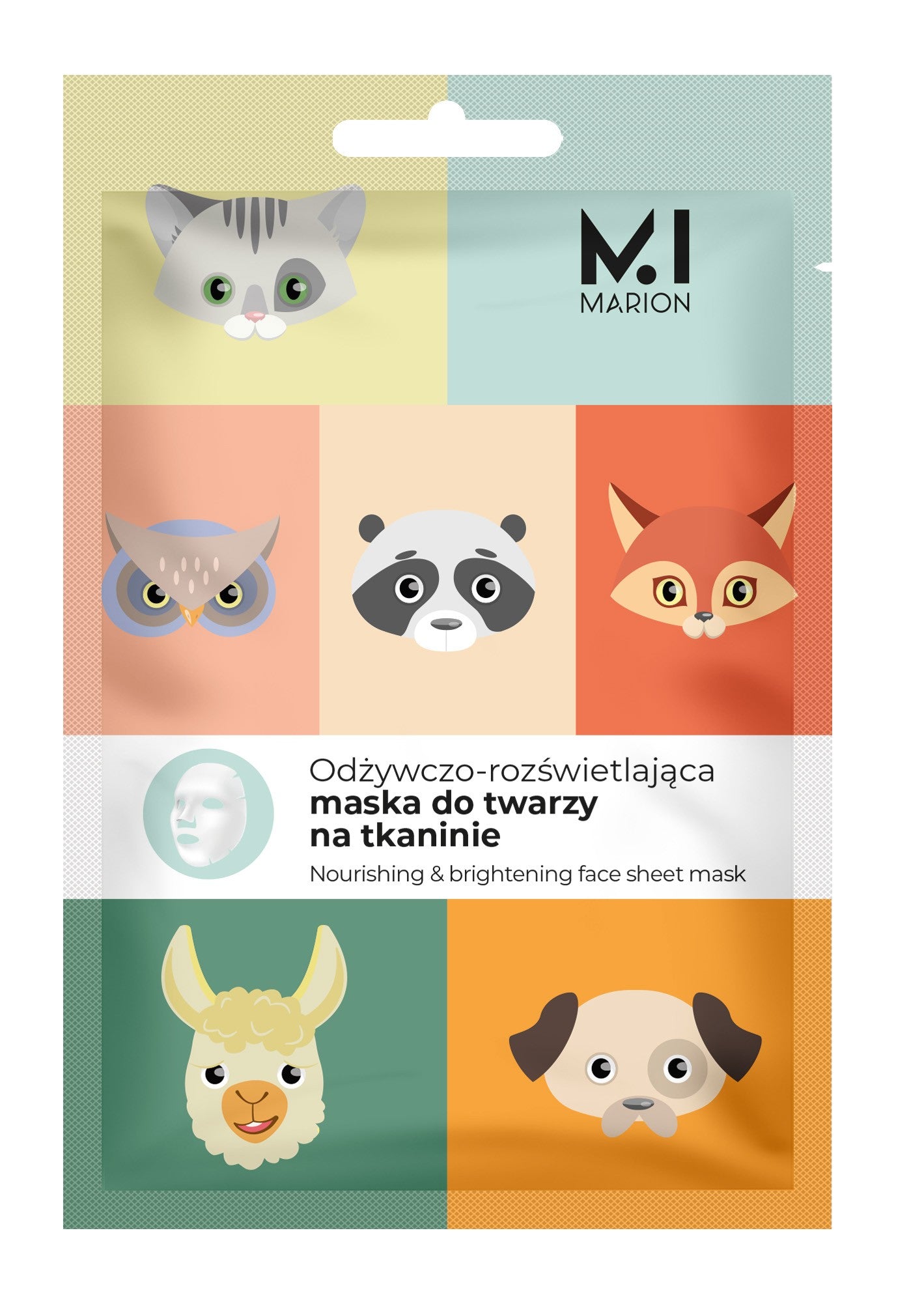 MARION maitinančioji ir šviesinanti odą kaukė - 1 vnt. | Vaistine1.lt | WestPharmacy.eu