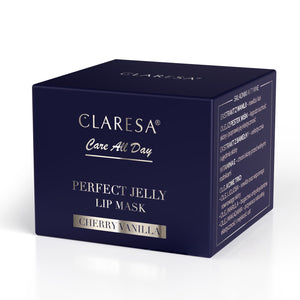 CLARESA Care All Day Perfect Jelly Lip Mask Intensyviai regeneruojanti gelio lūpų kaukė Vanilė ir vyšnia 9 g | Vaistine1.lt | WestPharmacy.eu