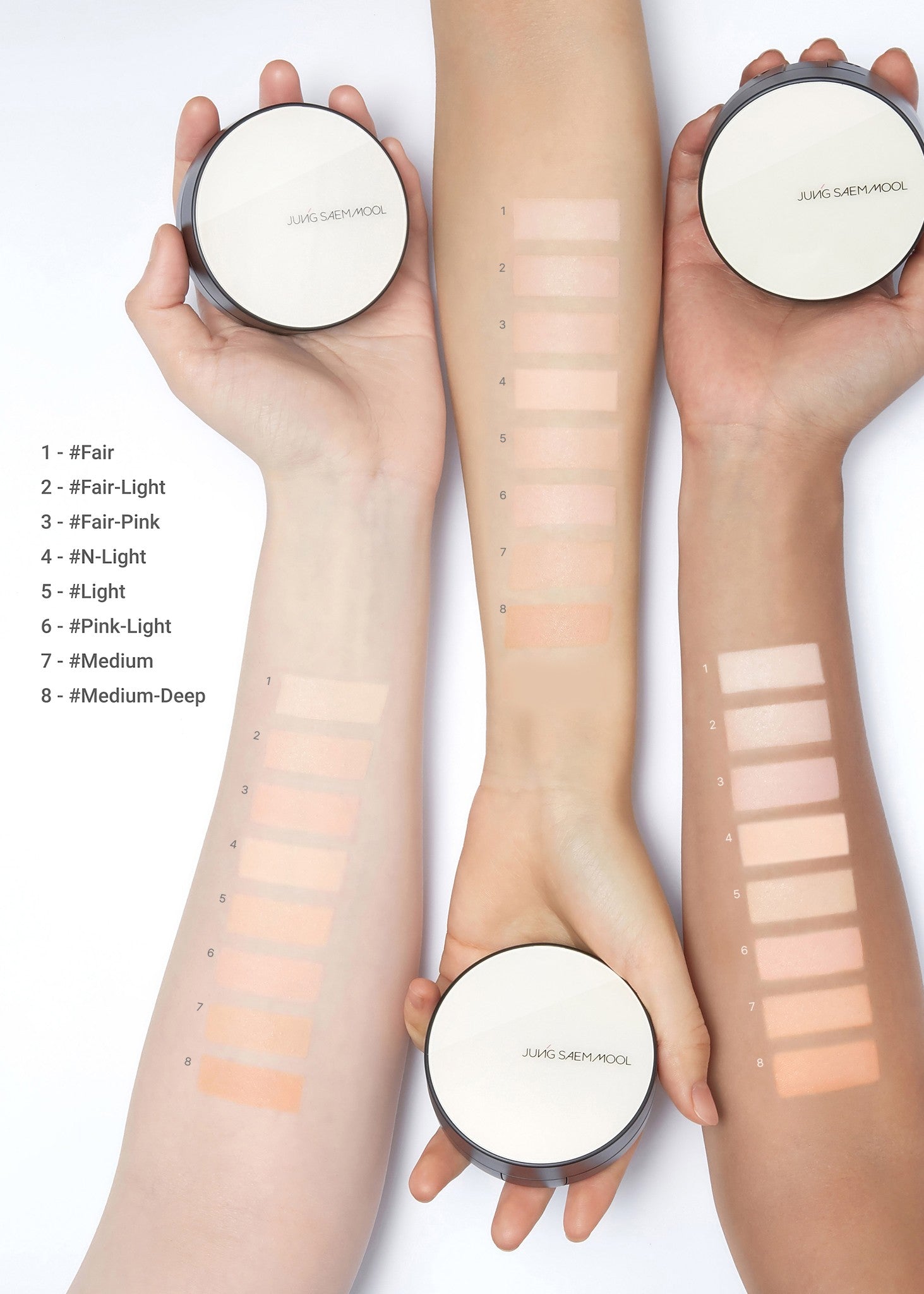 JSM Essential Skin Nuder Cushion veido pudra, rausva šviesiai rožinė, 14 g | Vaistine1.lt | WestPharmacy.eu