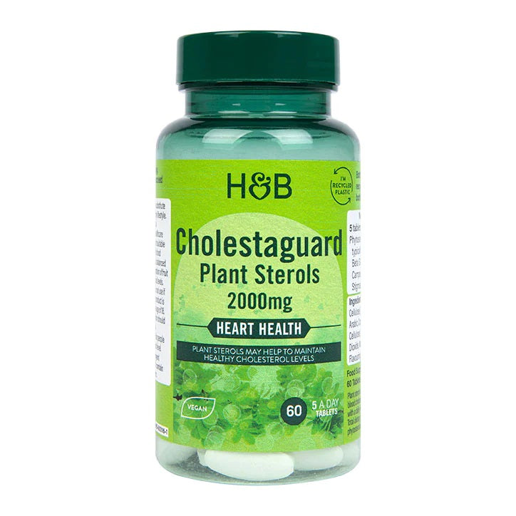 CholestaGuard Plant Sterols, 2000mg - 60 tabs - Holland & Barrett | WestPharmacy.nl - Cholesterol