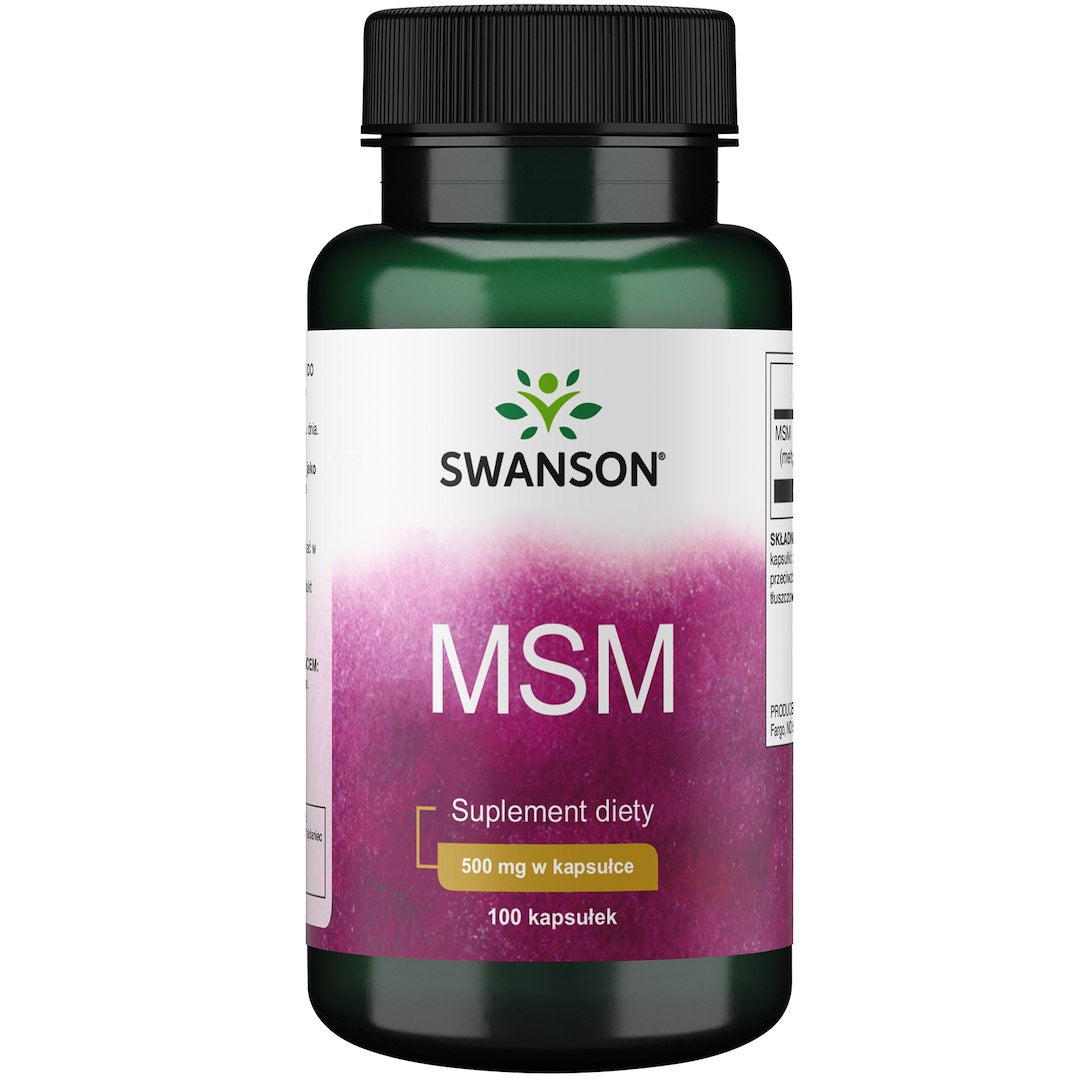 MSM 500mg 100 CAPS - Swanson | West Pharmacy