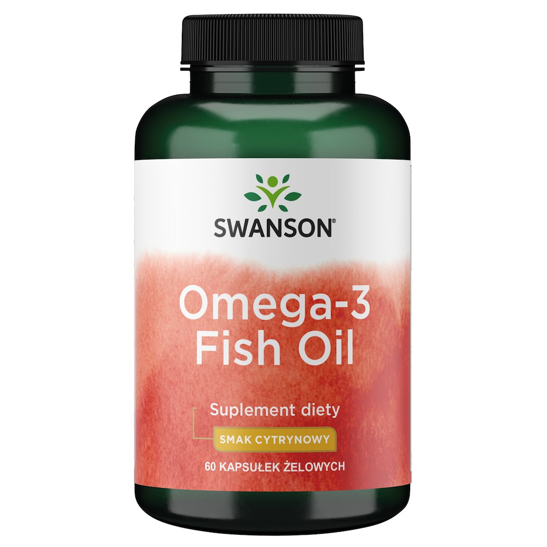 LEMON FLAVOR OMEGA-3 FISH OIL 60 SGL - Swanson | West Pharmacy