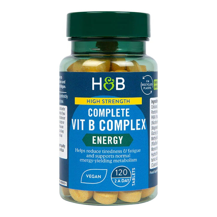 High Strength Complete Vit B Complex - 120 tabs - Holland & Barrett | WestPharmacy.nl - Vitamins