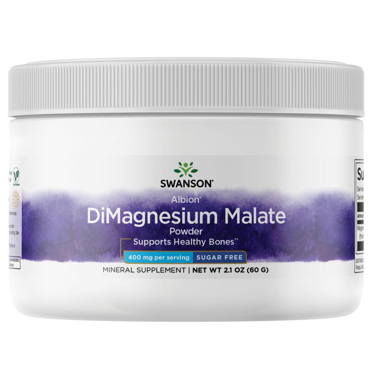 DIMAGNESIUM MALATE POWDER 400mg 60g - Swanson | West Pharmacy