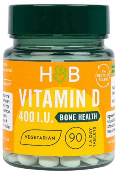 Vitamin D, 10mcg - 90 tabs - Holland & Barrett | Vaistine1.lt | WestPharmacy.eu