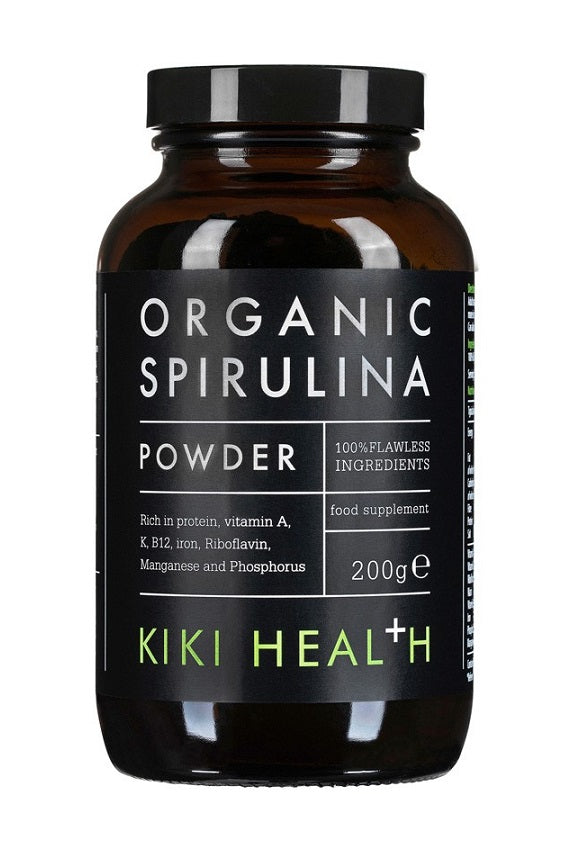 Spirulina, Powder - 200g - KIKI Health | Vaistine1.lt | WestPharmacy.eu