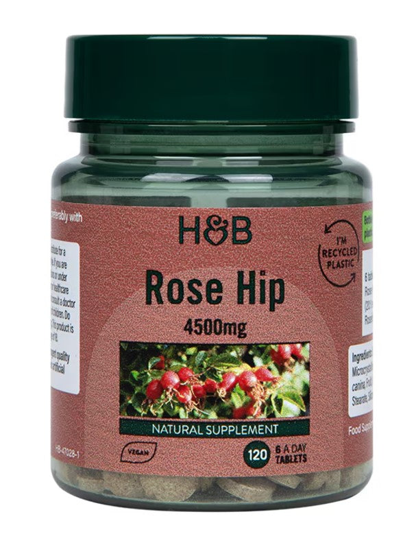 Rose Hip, 4500mg - 120 tablets - Holland & Barrett | WestPharmacy.nl - Antioxidants