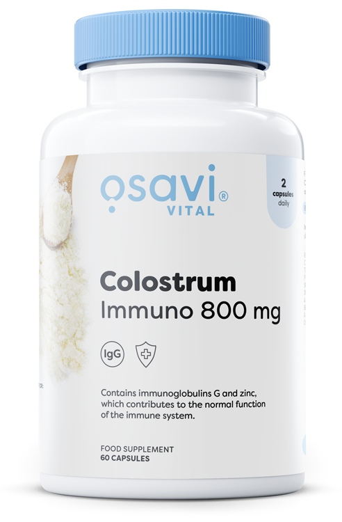 Colostrum Immuno, 800mg - 60 caps - Osavi | Vaistine1.lt | WestPharmacy.eu