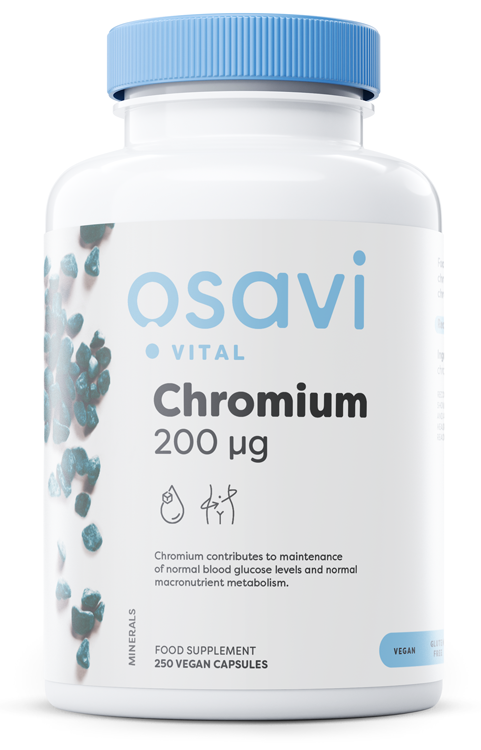 Chromium, 200mcg - 250 vegan caps - Osavi | Vaistine1.lt | WestPharmacy.eu