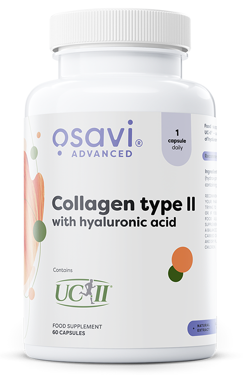 Collagen Type II with Hyaluronic Acid - 60 caps - Osavi | Vaistine1.lt | WestPharmacy.eu