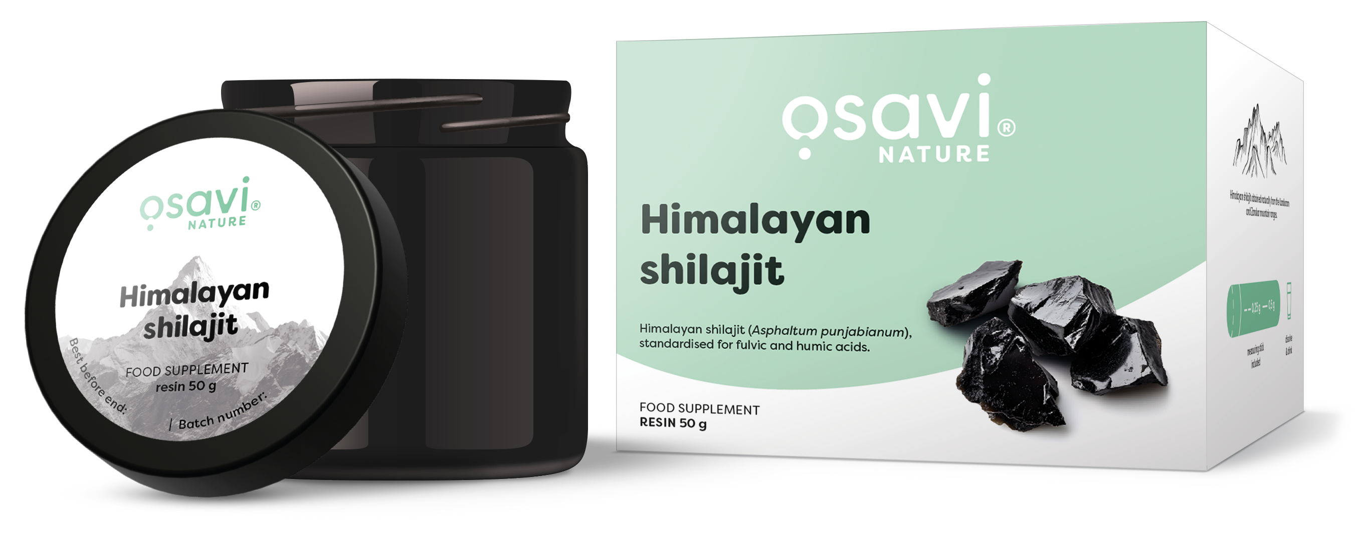 Himalayan Shilajit - 50g - Osavi | Vaistine1.lt | WestPharmacy.eu