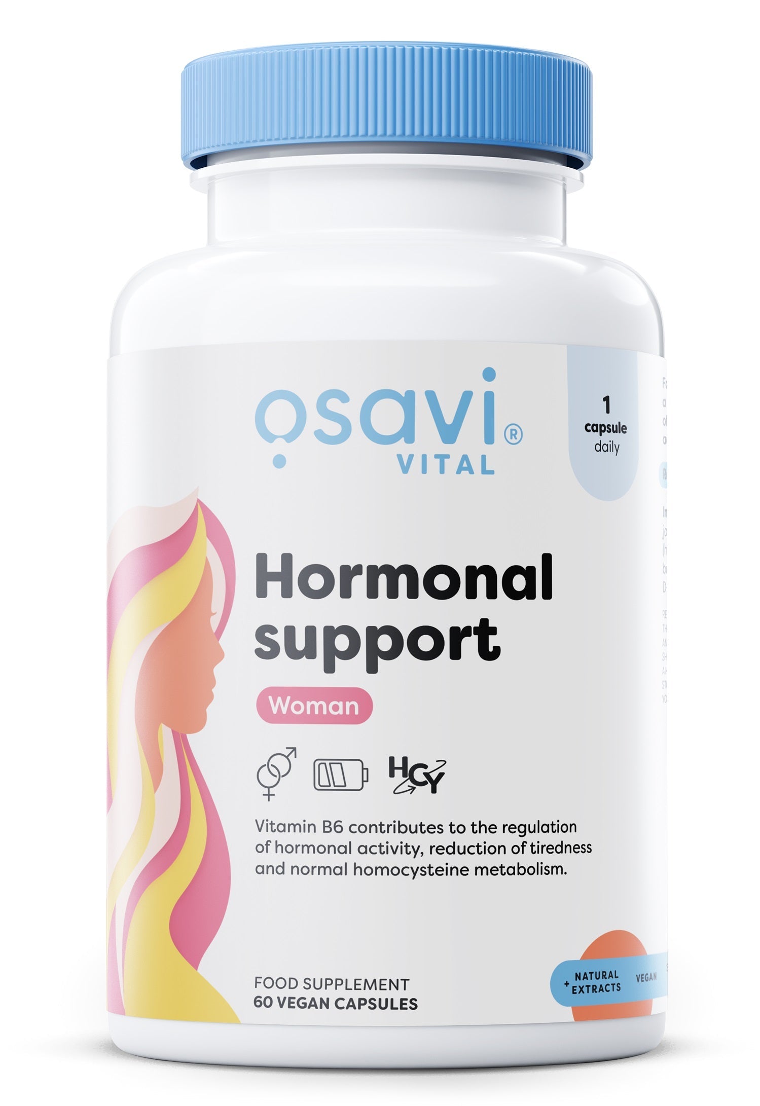 Hormonal Support Woman - 60 vegan caps - Osavi | Vaistine1.lt | WestPharmacy.eu