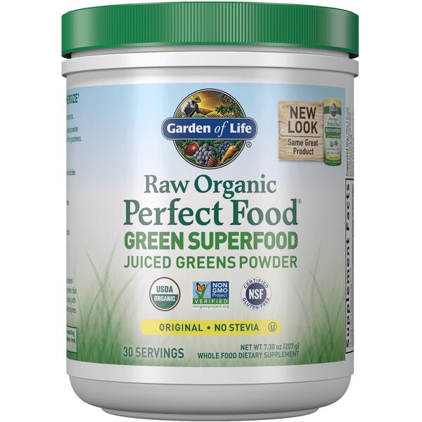 Raw Perfect Food Green Superfood, Original - 207g - Garden of Life | Vaistine1.lt | WestPharmacy.eu