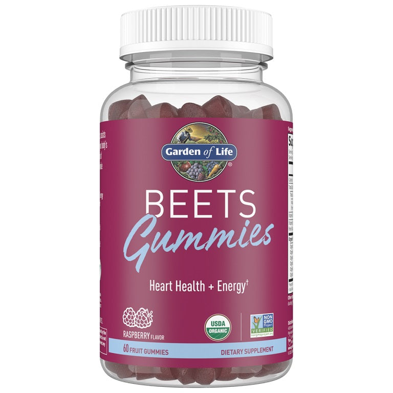 Beets Gummies, Raspberry - 60 gummies - Garden of Life | Vaistine1.lt | WestPharmacy.eu