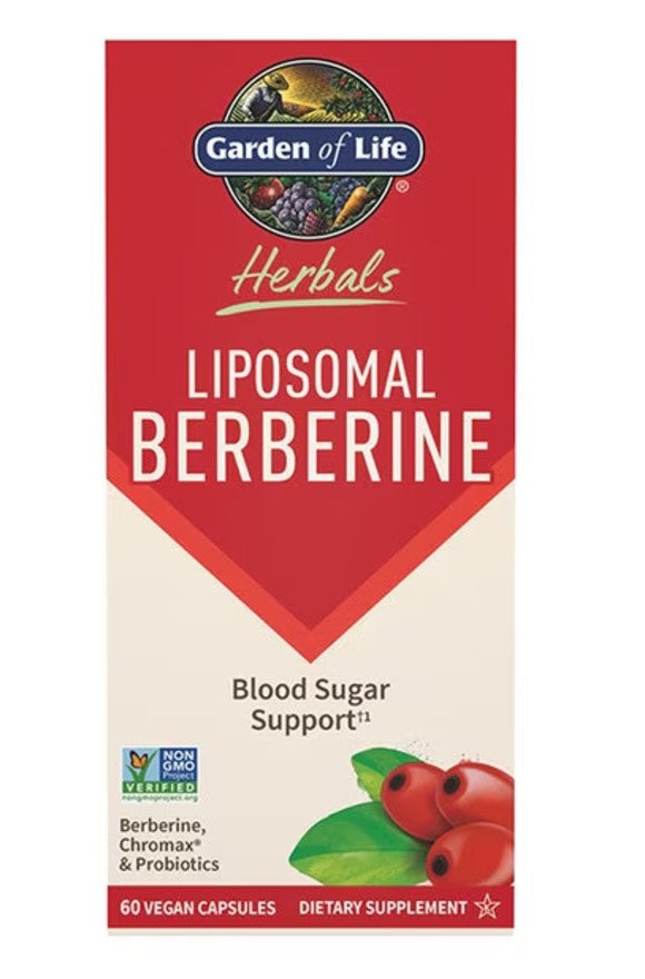 Herbals Liposomal Berberine - 60 vcaps - Garden of Life | Vaistine1.lt | WestPharmacy.eu