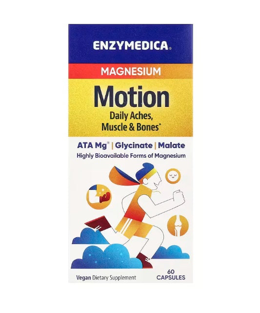 Magnesium Motion - 60 caps - Enzymedica | Vaistine1.lt | WestPharmacy.eu