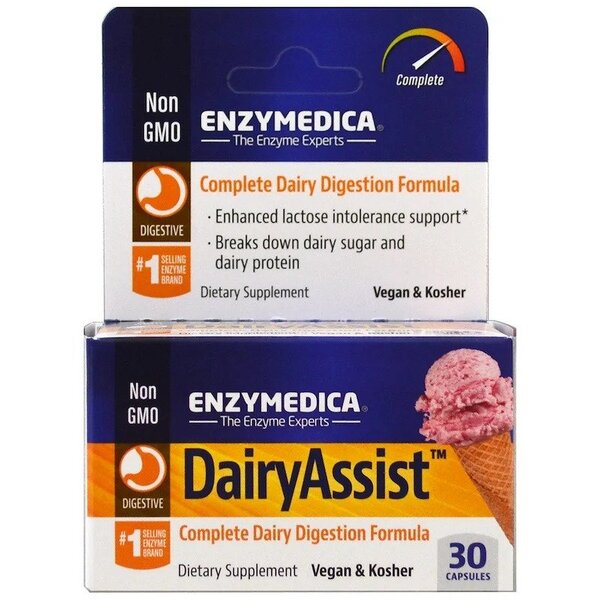 DairyAssist - 30 caps - Enzymedica | Vaistine1.lt | WestPharmacy.eu