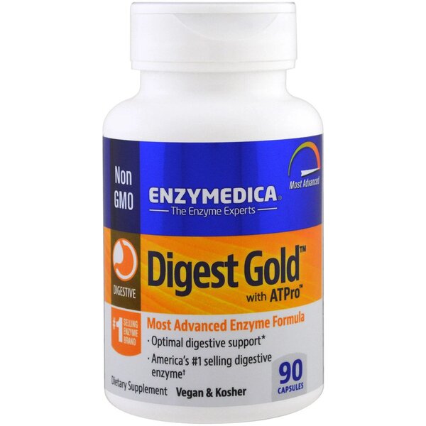 Digest Gold with ATPro - 90 caps - Enzymedica | Vaistine1.lt | WestPharmacy.eu