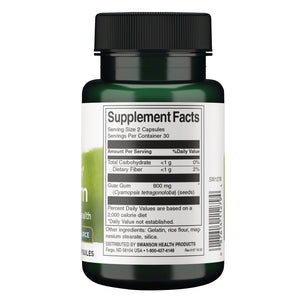 Full Spectrum Guar Gum - 400mg - 60 CAPS - Swanson -| WestPharmacy.nl