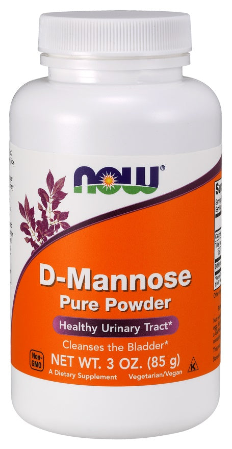 D-Mannose, Pure Powder - 85g - NOW Foods | Vaistine1.lt | WestPharmacy.eu