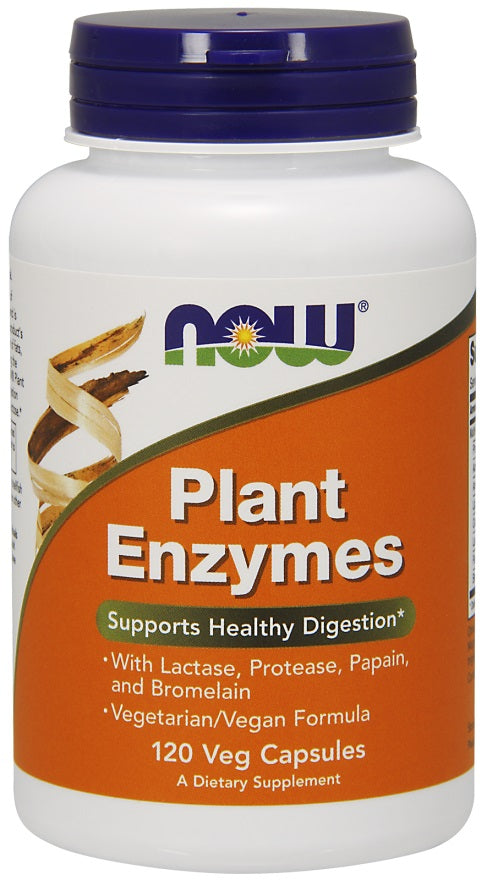 Plant Enzymes - 120 vcaps - NOW Foods | Vaistine1.lt | WestPharmacy.eu