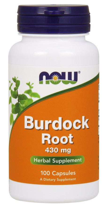 Burdock Root, 430mg - 100 capsules - NOW Foods | Vaistine1.lt | WestPharmacy.eu