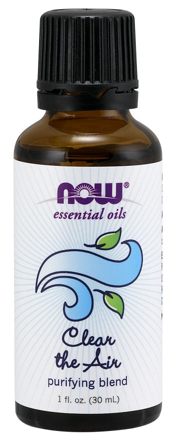 Essential Oil, Clear the Air Oil Blend - 30 ml - NOW Foods | Vaistine1.lt | WestPharmacy.eu