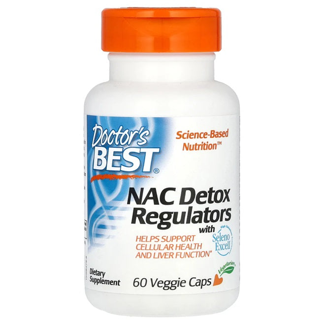 NAC Detox Regulators - 60 vcaps - Doctor's Best | Vaistine1.lt | WestPharmacy.eu