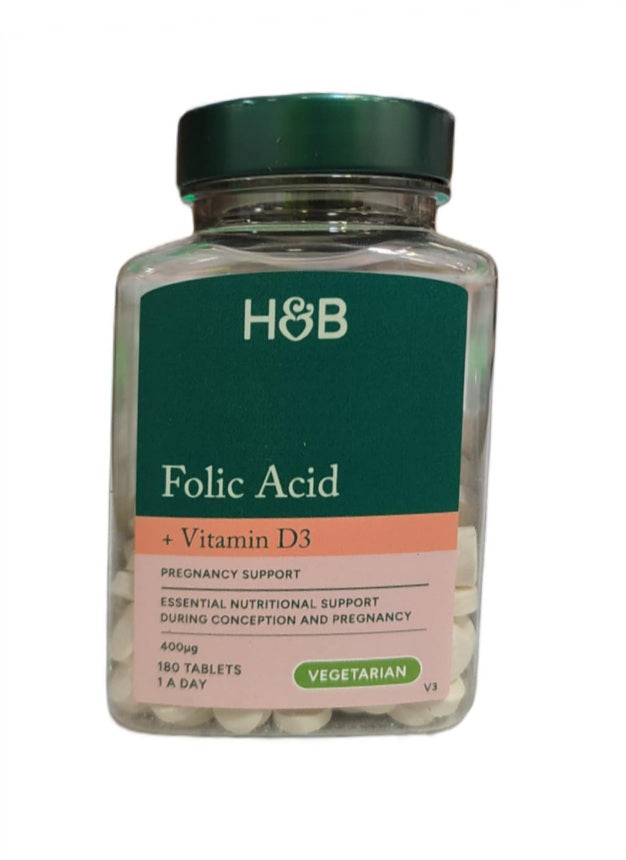 Folic Acid + Vitamin D3 - Holland & Barrett - WestPharmacy.nl - Vitamins
