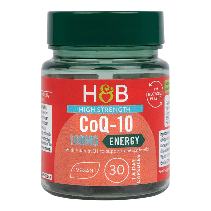 High Strength CoQ-10, 100mg - 30 vcaps - Holland & Barrett | WestPharmacy.nl - Cardiovascular Health