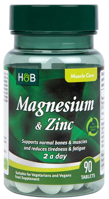 Magnesium with Zinc - 90 tabs - Holland & Barrett | WestPharmacy.nl - Minerals