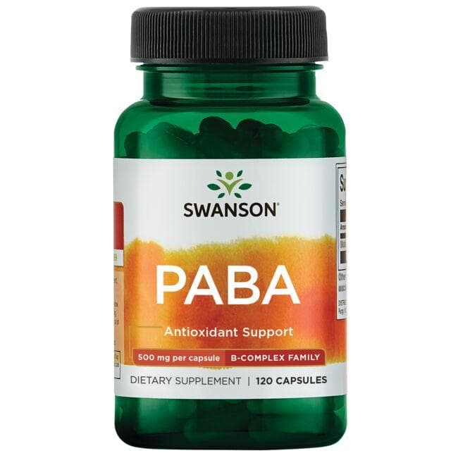 PABA - Antioksidantas - 500 mg - N120 - Swanson - Vaistine1.lt