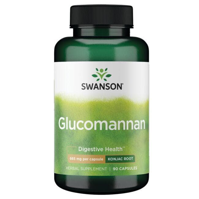 Glucomannan - Leopardinis amorfofalas - 665 mg - N90 - Swanson - Vaistine1.lt