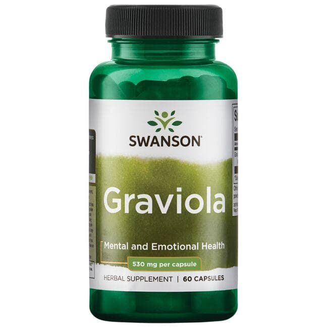 Graviola - Dygliuotoji anona - 530 mg - N60 - Swanson - Vaistine1.lt