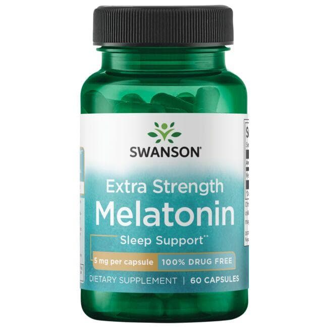 Melatonin - Miegui - 5 mg - N60 - Melatoninas - Swanson - Vaistine1.lt