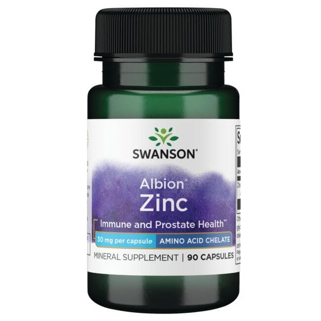Albion Zinc - Cinkas - 30 mg - N90 - Swanson - Vaistine1.lt