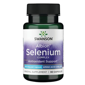 Albion Selenium Complex - Seleno kompleksas - 200 mcg - N90 - Swanson - Vaistine1.lt