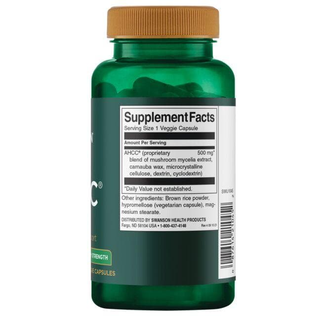 AHCC - Maksimali jėga - N60 - Swanson - Vaistine1.lt