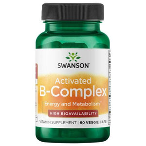 Activated B-Complex - Energijai - N60 - Swanson - Vaistine1.lt