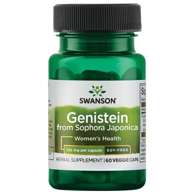 Genistein from Sophora Japonica - 125 mg - N60 - Swanson - Vaistine1.lt